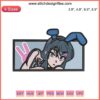 Mai Sakurajima Face Embroidery Design | Detailed Anime Machine Embroidery File | Perfect for Fans and Sewists