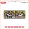 Anime Donquixote Rosinante Eyes Embroidery Design File, One Piece-inspired, digital download, detailed stitch pattern.