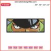 Sasaki Eyes Embroidery Design | One Piece Anime Machine File | Intricate Detail | DIY Crafting | Anime Embroidery Art