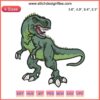 Tyrannosaurus Embroidery Design | T-Rex Machine File | Dinosaur Pattern for Embroidery Projects