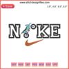 Motorcycle x Nike Embroidery Design File: Unique sports machine embroidery with iconic Nike branding, perfect for customization.