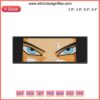 Anime Embroidery Design: Dragon Ball Android 17 Eyes, Machine Embroidered, Unique Style, Ideal for DIY Projects
