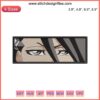 Byakuya Kuchiki Eyes Embroidery Design | Anime Bleach | Machine Embroidery Pattern | Unique Fan Art | Detailed Eye Design