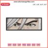 Jushiro Ukitake Eyes Embroidery Design File | Bleach Anime | Intricate Eye Detailing | Digital Download | Custom Stitch Pattern