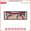 Jiraiya Eyes Anime Embroidery Design | Naruto Pattern | Machine Embroidered Art | Detailed Character Eyebrow Design