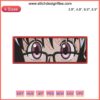 Shizuku Murasaki Eyes Embroidery Design | Hunter x Hunter Anime Machine Embroidery Pattern | Detailed Purple Eyes Stitch Art