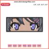 Mai Sakurajima Eyes Embroidery Design | Anime Machine Embroidery | Sakurajima's Eyes Detailed Stitch File