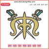 Drake Pirates Jolly Roger Embroidery: One Piece Anime Machine Embroidery Design featuring iconic skull logo.