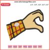 Woody Hand Embroidery Design, Toy Story Machine File, Cowboy Character, DIY Embroidery Pattern, Digital Download