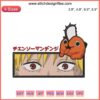 Denji and Pochita Embroidery Design, Chainsaw Man Anime Digitizing File - Detailed Anime Character Art for Sewing Projects