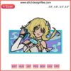Lumine Anime Embroidery Design: Genshin Impact Character, Machine Embroidery Digitizing File, Ideal for Custom Craft Projects.