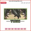 Yuno Embroidery Design: Black Clover Anime Digital File, Features Detailed Yuno Character Motif | Embroidery Digitizing Pattern