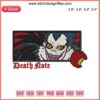 Ryuk from Death Note Embroidery Design, Anime Machine Embroidery File, Digitized for Stitching, Anime Embroidery Art.