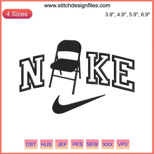 Nike Alabama Slugger Embroidery Design featuring Alabama Brawl logo, ideal for custom embroidery projects and sports apparel.