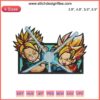 Dragon Ball Embroidery: Goten & Trunks Digitizing File - Anime Inspired Design for DIY Craft Projects