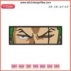 Zoro Eyes Anime Embroidery Design, One Piece Embroidery File, Green Eyes Art, Digitized Pattern, Anime Embroidery Design
