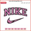 Majin Buu Nike Swoosh Embroidery Design - Dragon Ball Z Digitized Embroidery File | Anime Patch Stitching Art