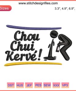 Intricate Chou Chui Kerve embroidery design, perfect for custom digitizing projects. Luxurious, detailed floral pattern.