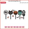 Halloween Lollipops Horror Embroidery Design featuring spooky candy motifs, perfect for Halloween embroidery projects.