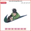 Shikamaru Nike Embroidery Design, Naruto Anime Logo, Digitized Embroidery File, Intricate Stitched Design