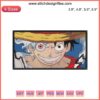 Luffy One Piece Embroidery Design File: Anime character sketch, intricate embroidery pattern, perfect digitizing for fans.