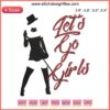 Let's Go Girls Shania Twain Embroidery Design | Music Lovers Heart-Shaped Digitizing File Download