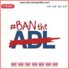 "Jake Shields Ban The ADL Embroidery Design File: High-quality digital embroidery pattern featuring 'Ban The ADL' slogan."