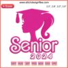 Barbie Senior 2024 Embroidery Design | Graduation Cap & Diploma | Class of 2024 Embroidery Digitizing File