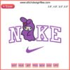 Nike x My Melody Ghost Embroidery Design, Halloween Sanrio Stitches, Cute Ghost and My Melody in Full Moon for Digital Crafting