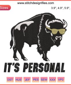 Colorado Buffaloes It's Personal embroidery design, football embroidery, digital stitching, trending sports design, college football.