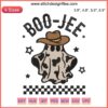 Boo Jee Cowboy Ghost Embroidery Design | Halloween 2023 Digital Stitching | Western-Ghost Motif for Festive Crafts