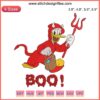 Donald Duck in Ghost Costume Embroidery Design, Disney Halloween, Boo Stitching Pattern, Digital Embroidery Art.
