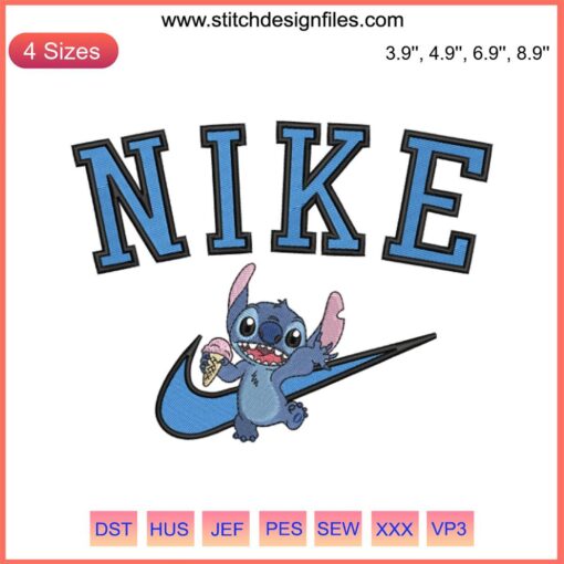 Embroidery Design featuring Jordan Nike Logo, Instant Download, Formats DST, PES, Ideal for stitching enthusiasts.
