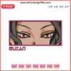 Muzan Kibutsuji Eyes Embroidery Design | Kimetsu no Yaiba Anime Embroidery File | Intricate Digitized Eye Design