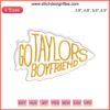 Travis Kelce & Taylor Swift Embroidery Design | Go Taylor's Boyfriend Swelce 87 Digital Stitching Pattern