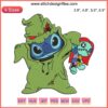 Stitch Oogie Boogie Take Sally Embroidery | Disney Halloween Design | Digital Embroidery Pattern | Nightmare Before Christmas Art