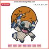 Stitch Cosplay Mummy Halloween Embroidery Design - Disney Lilo and Stitch Digital Stitching