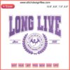 Taylor Swift 1989 Embroidery Design: "Long Live" digital stitching, intricate Taylor-themed motif for DIY projects.