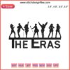 The Eras Tour 2023 Embroidery Design - TS Digital Stitching Pattern for Crafting, Featuring Iconic Tour Details & Symbols