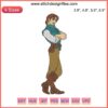 Prince Flynn Rider Embroidery Design | Disney Tangled | Digital Sewing Pattern | Cartoon Character Stitching