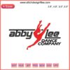 Abby Lee Dance Company Embroidery Design, perfect gift for dance enthusiasts, digital stitching pattern, intricate detail.