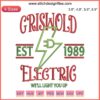 Clark Griswold Embroidery Design 1989 | Christmas Digital Stitching, Griswold Family, Holiday Pattern, Festive Decoration