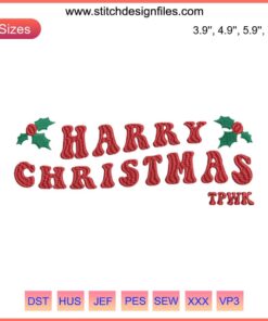 Harry Styles Embroidery Design, Christmas Music Theme, Digital Stitched Art, Festive Music Decor, Holiday Embroidery Pattern