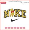 Winnie The Pooh Disney x Nike Embroidery Design, Cute Stitching, Digital Disney Pattern, Unique Embroidery Design