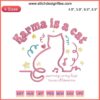 Karma Is A Cat Taylor Swift Embroidery Design | Digital Stitching Pattern | Karma Song Art | Unique Craft Design