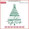Taylor Swift Albums Christmas Tree Embroidery: Festive Merry Swiftmas Digital Design for Stitching Projects