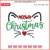 Cute Cat Christmas Embroidery Design | Digital Stitching | Meowy Christmas | Festive Feline Pattern
