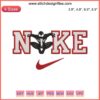 Spiderman Black x Nike Embroidery Design featuring Marvel Spider-Man icon, perfect for digital stitching projects.