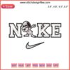 Dabbing Snoopy Nike Swoosh Embroidery Design | Funny Snoopy Digital Stitching | Cartoon Embroidery Pattern | Unique Stitch Art