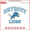 Detroit Lions logo embroidery design, NFL team stitching pattern, digital sports logo, Detroit Lions embroidery file, football motif.